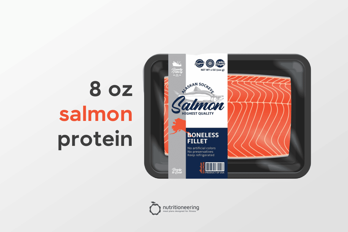 8 oz Salmon Protein