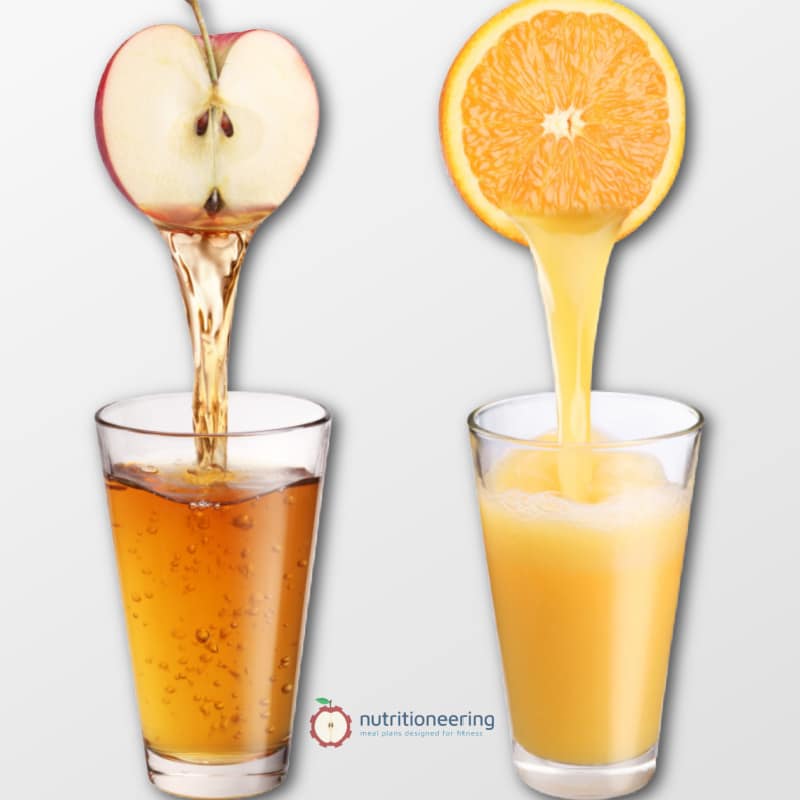 Apple Juice vs Orange Juice Health