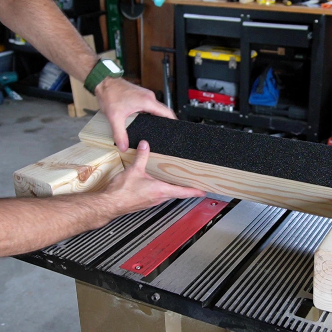 Applying Grip Tape to Calf Block Applying Grip Tape to Calf Block