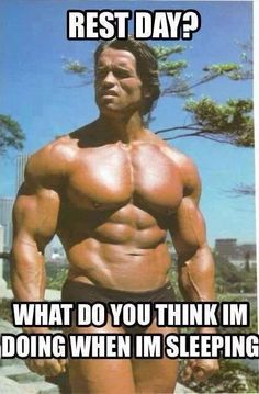 Arnold Rest Day Meme Arnold Rest Day Meme