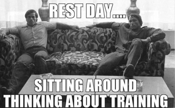 Arnold and Franco Rest Day Meme
