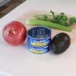 Basic Avocado Tuna Salad Ingredients