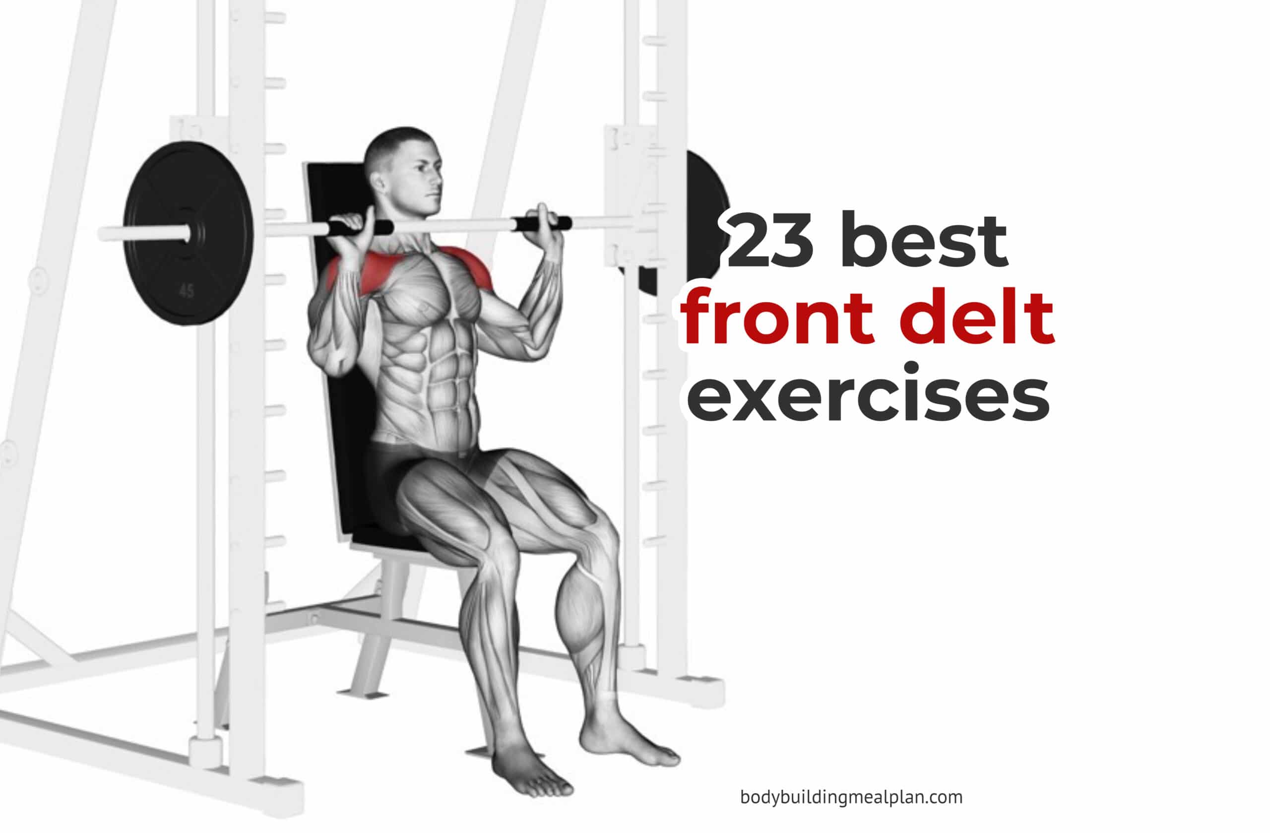 23 Best Front Delt Exercises