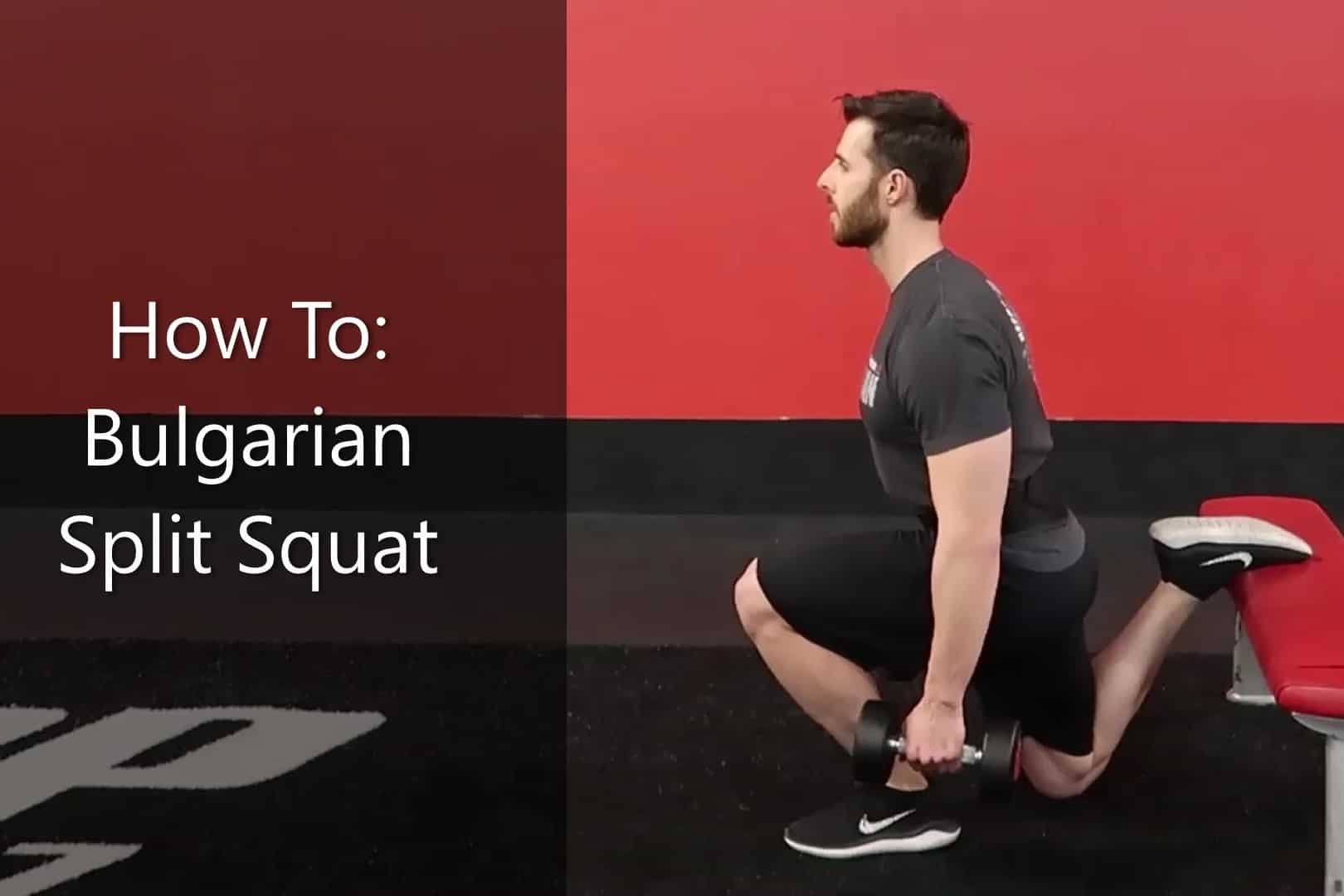 How To Bulgarian Split Squat