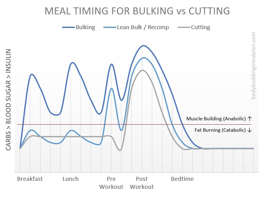 Bulking Meal Plan Nutrient Timing