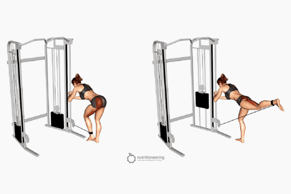 How To Do Glute Kickbacks With Correct Form Guide Video 
