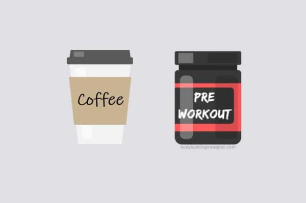 5 Day Coffee vs pre workout for Push Pull Legs