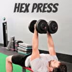 Dumbbell Hex Press Pinterest