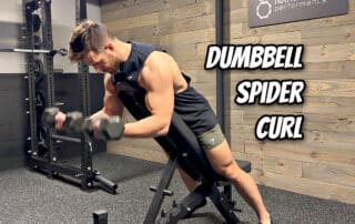 Dumbbell Spider Curl