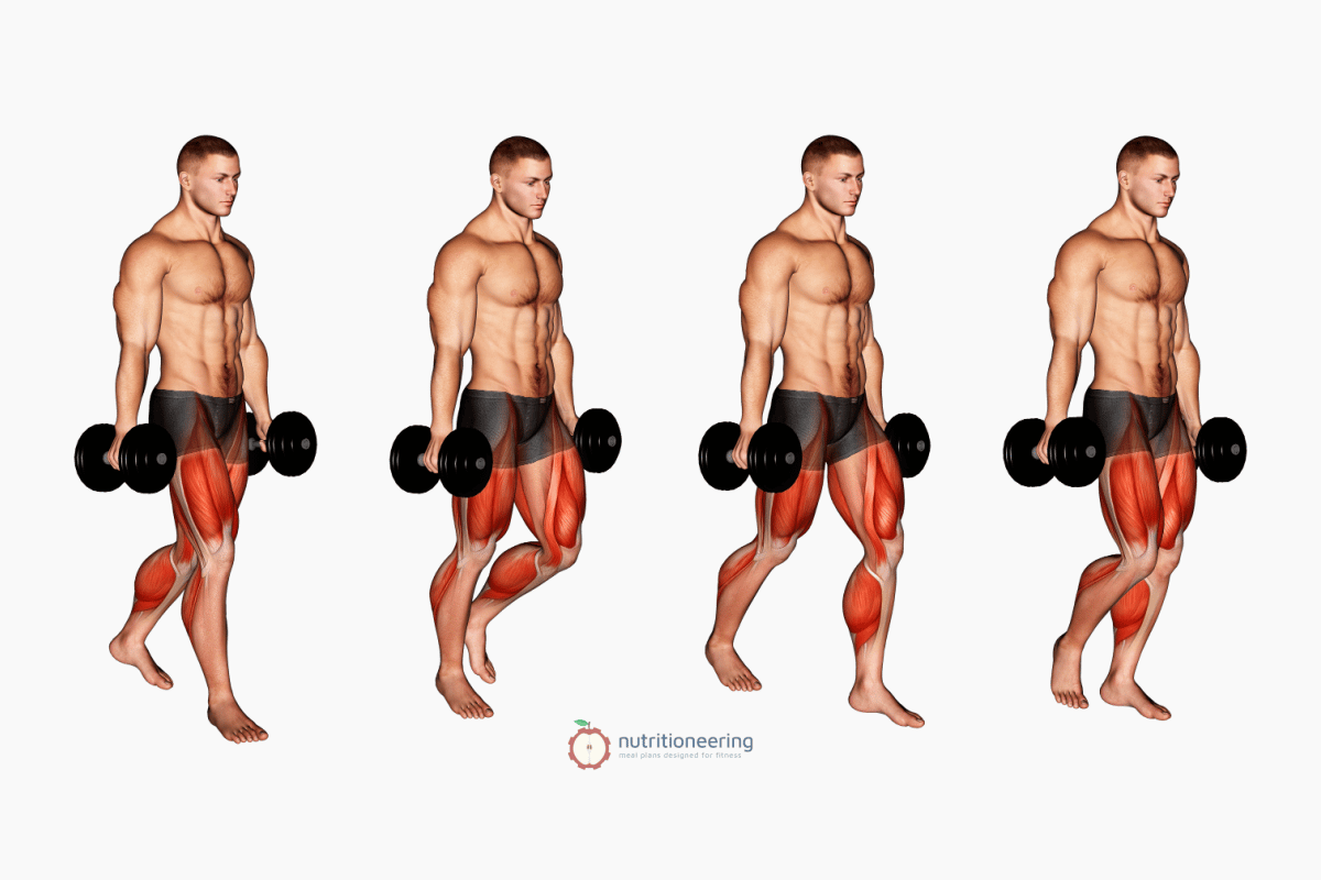 Dumbbell Trap Exercises Farmers Carry