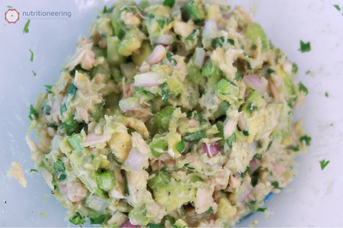 Easy Avocado Tuna Salad avocado tuna salad