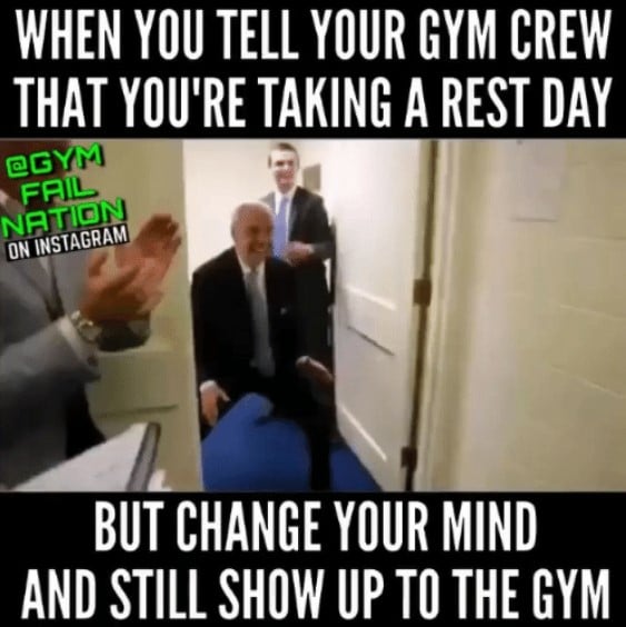 Gym Crew Rest Day Meme Gym Crew Rest Day Meme