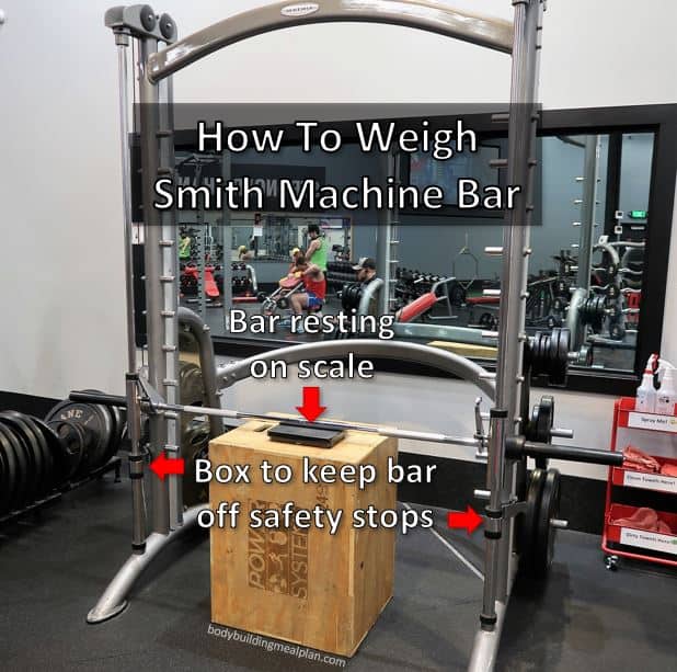 How Much Does the Bar Weigh on a Smith Machine   How Much Does the Bar Weigh on a Smith Machine How Much Does A Smith Machine Bar Weigh Scale Test