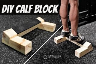 How to Make a Calf Raise Block Cover
