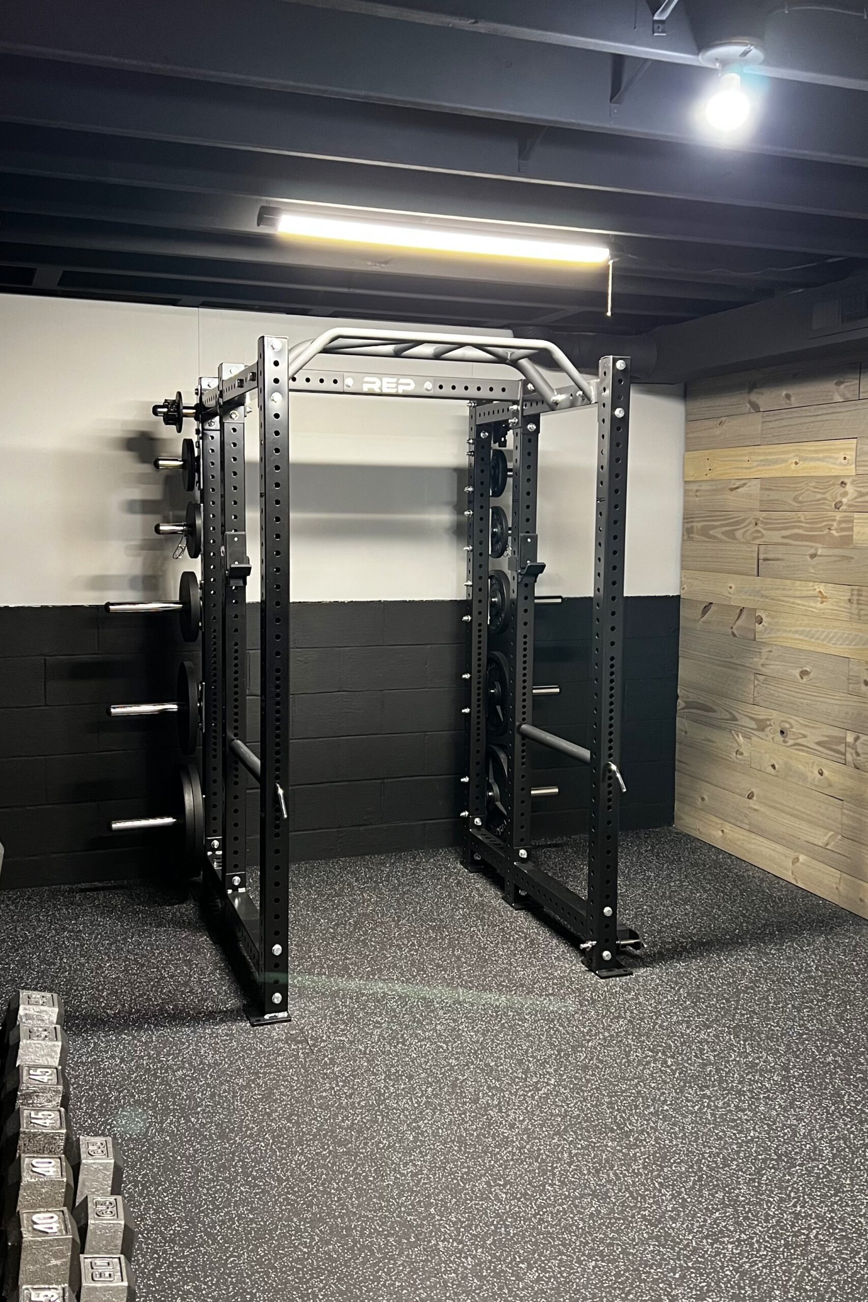 REP Fitness Power Rack Final Install