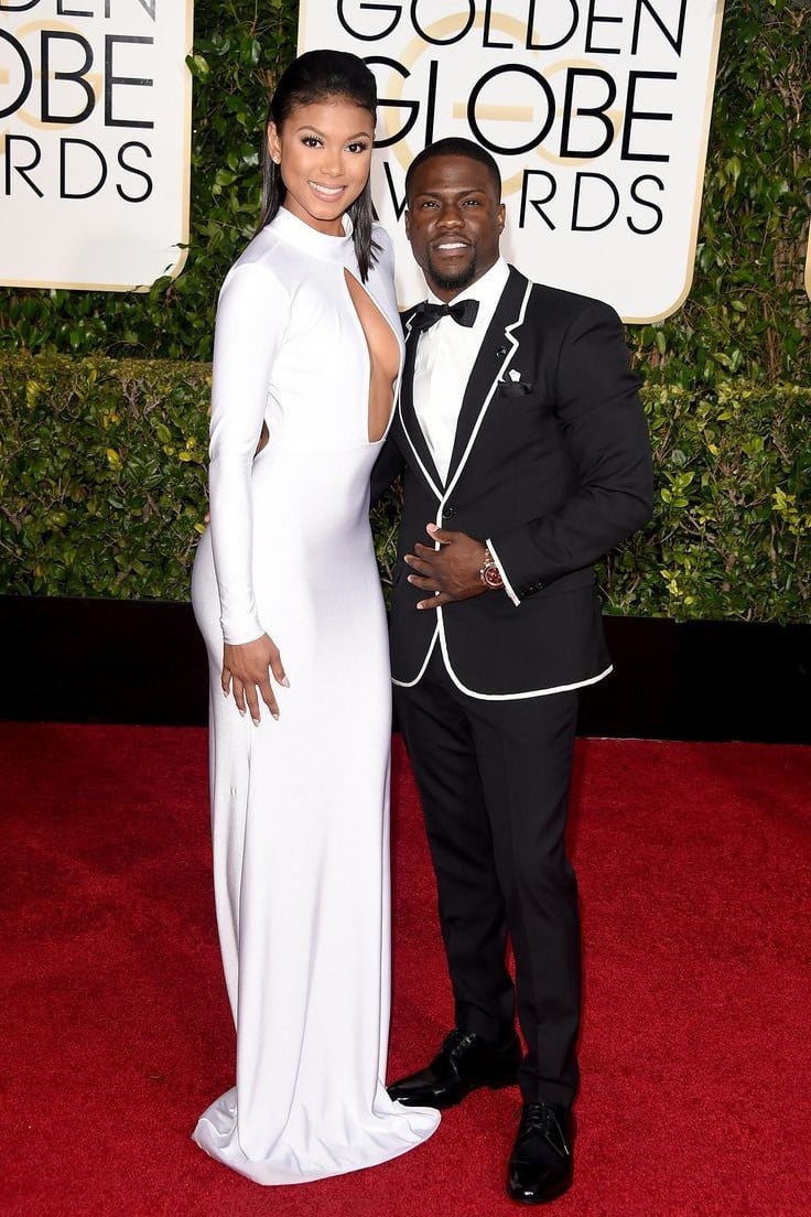 Kevin Hart Height Next to Wife