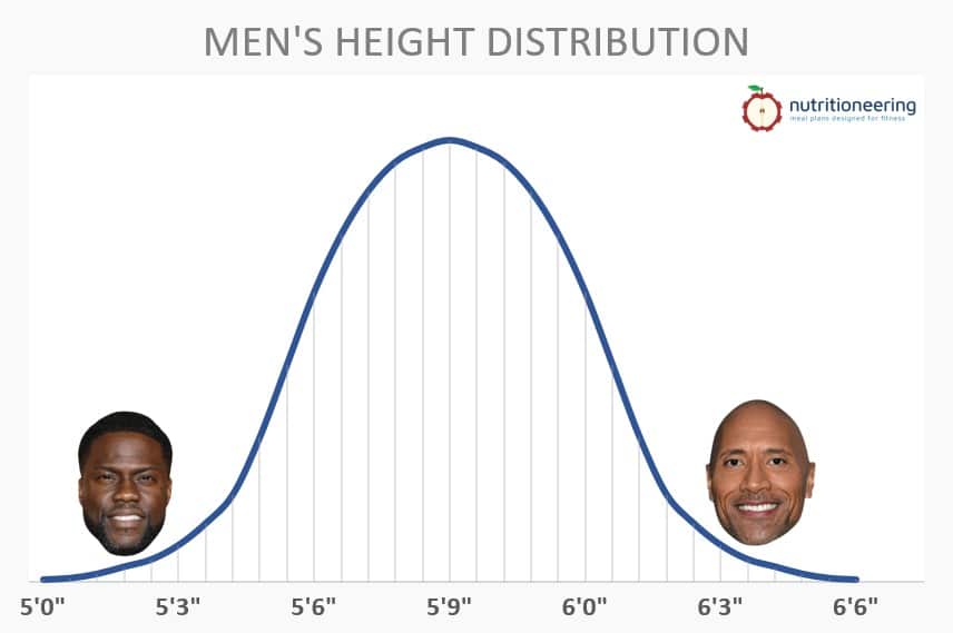 Kevin Hart Height vs The Rock