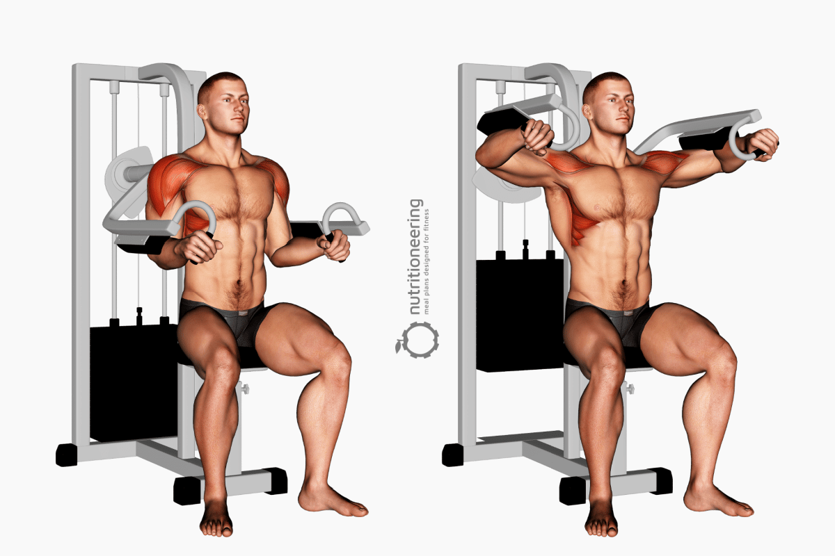 Lateral Delt Exercises - Machine Lateral Raise