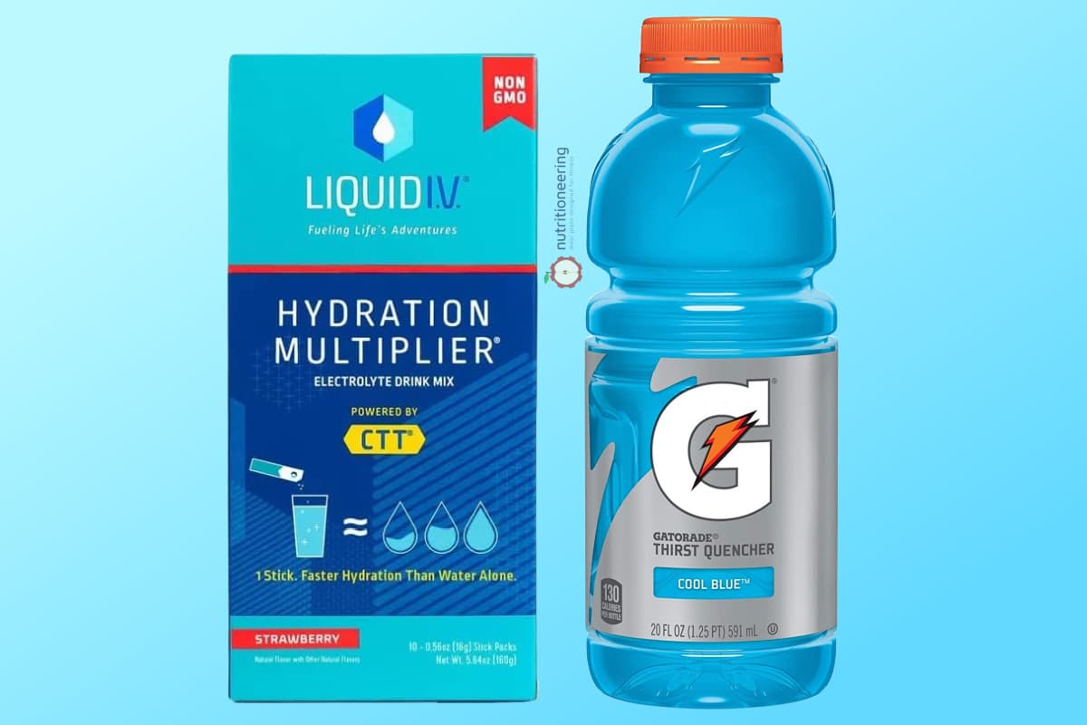 Liquid IV vs Gatorade