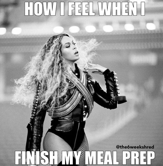 Meal Prep Meme Beyonce 2