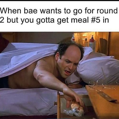 Meal Prep Meme Food In Bed