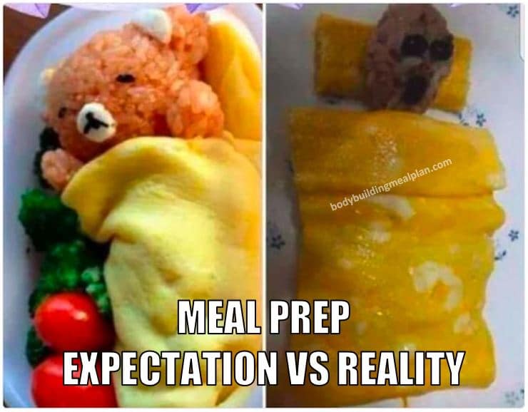 Meal Prep Memes Expectation vs Reality
