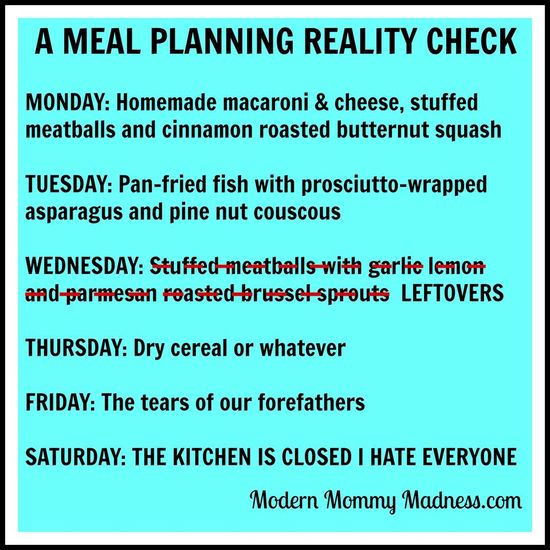 Meal Prep Memes Reality Check