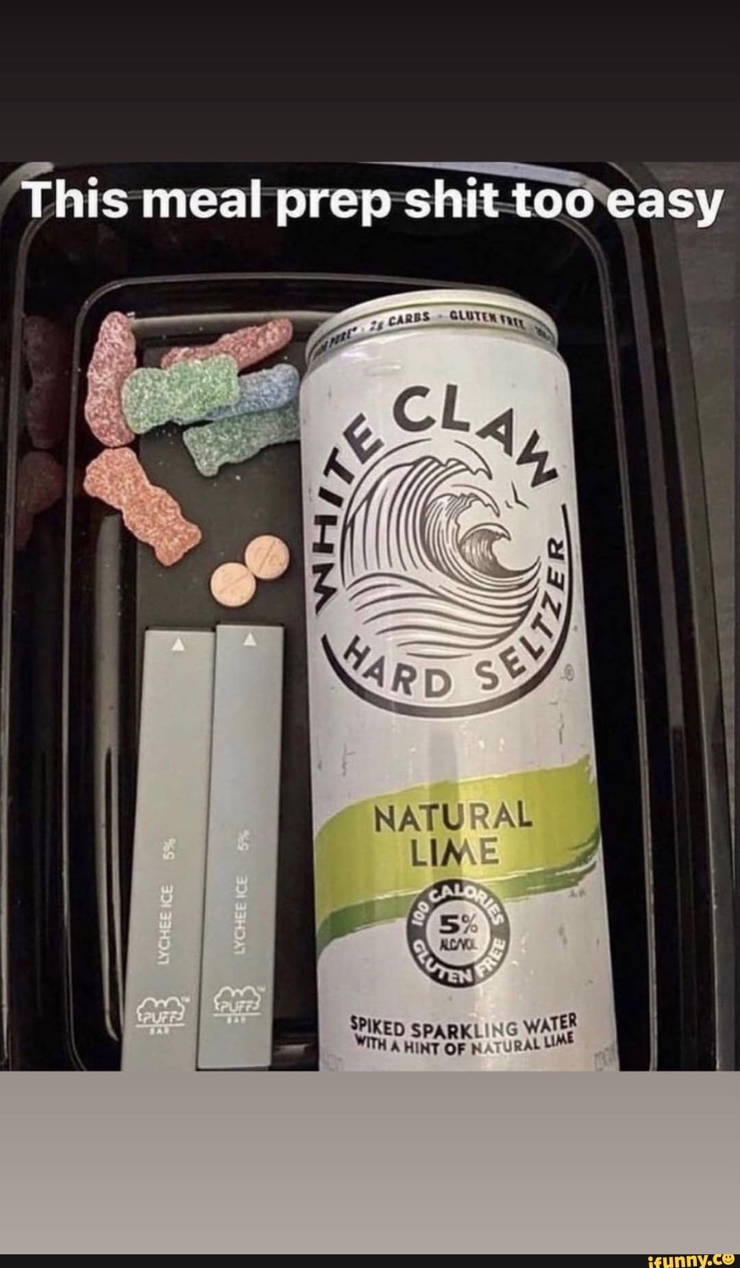 Meal Prep Memes White Claw