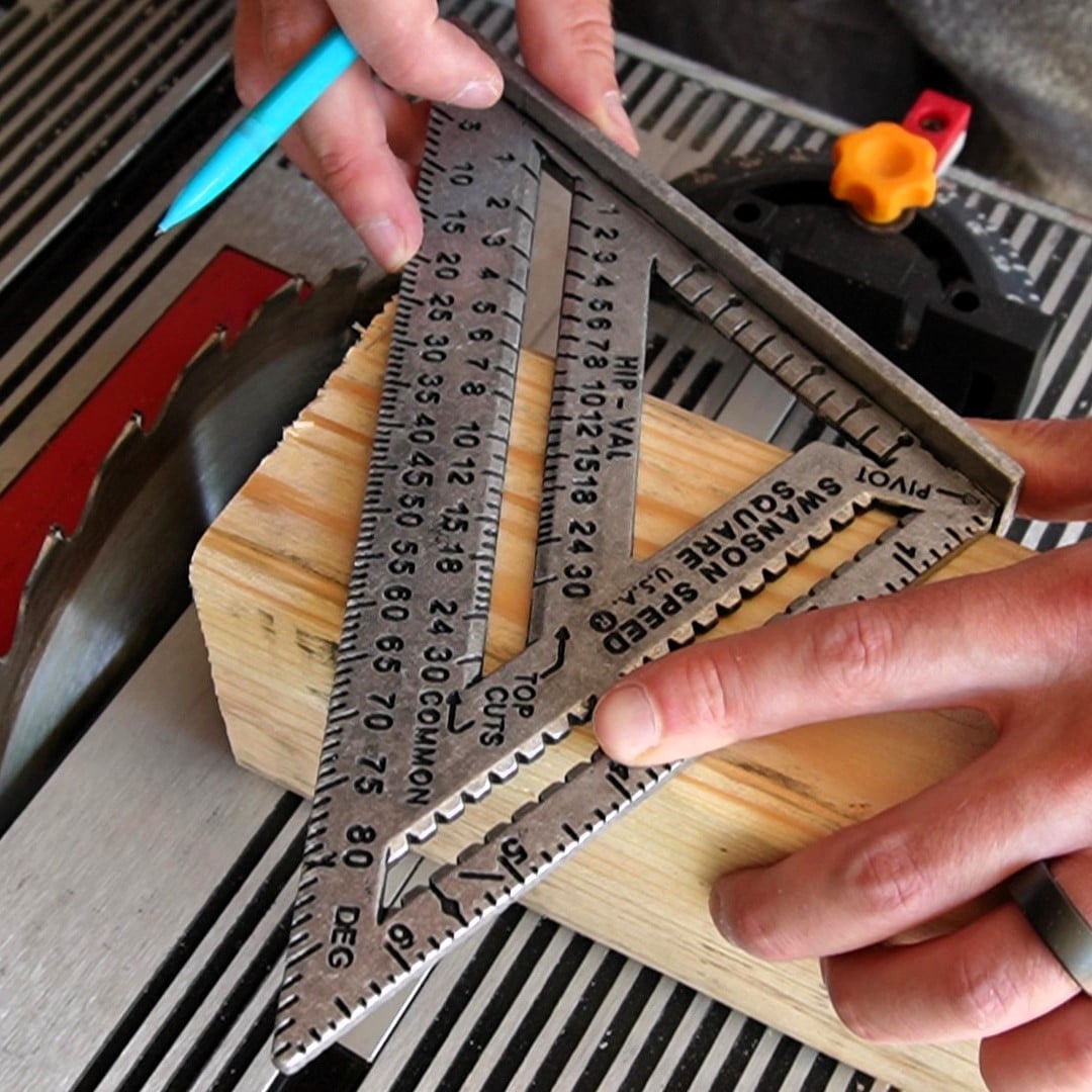 Measuring Angle for End Cut Measuring Angle for End Cut