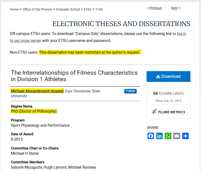 Mike Israetel Phd Dissertation Removed Mike Israetel Phd Dissertation Removed