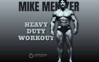 Mike Mentzer Workout Heavy Duty