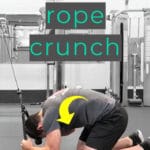 Oblique Rope Crunch Pinterest