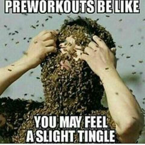 Pre Workout Itch Meme