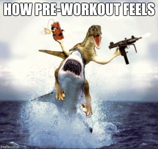 Pre Workout Meme How It Feels