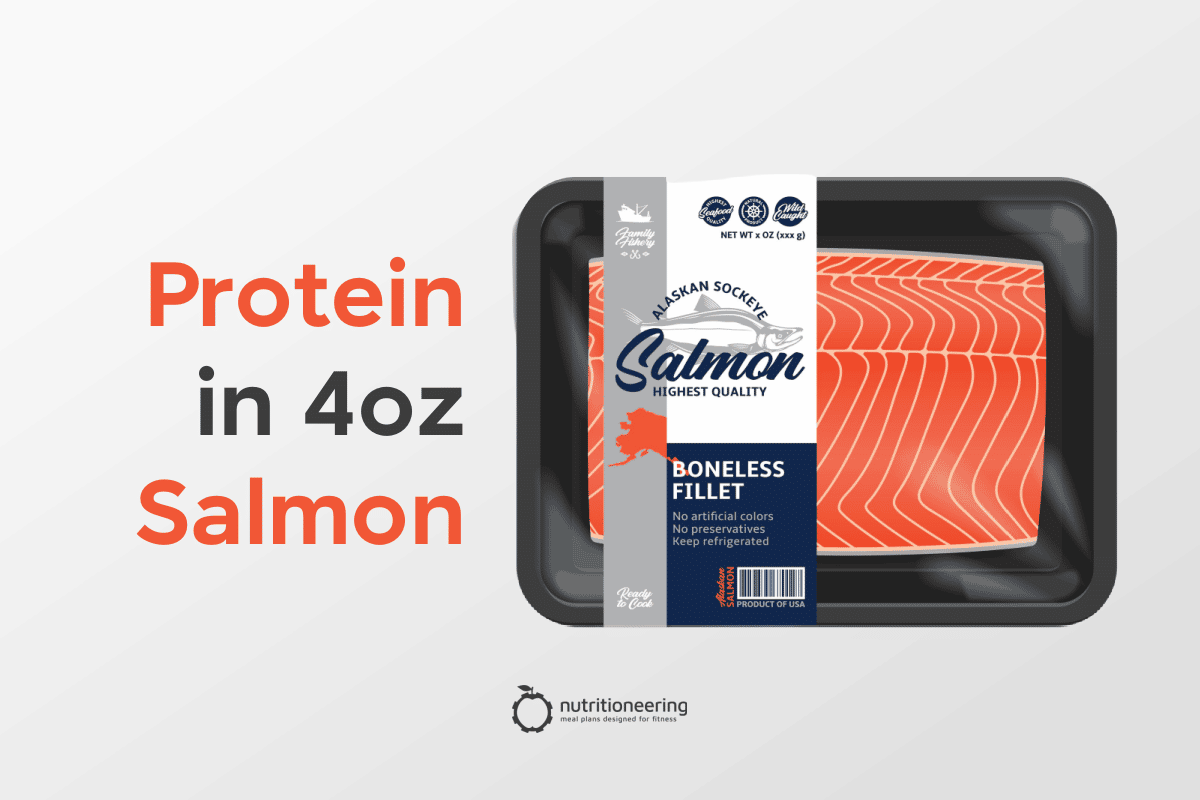 Protein in 4 oz Salmon