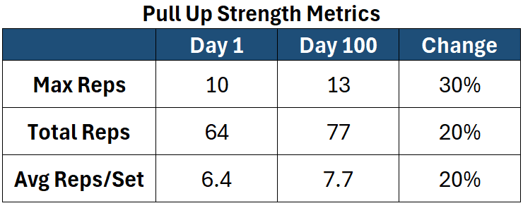 Pull Up Only Back Workout Strength Gain