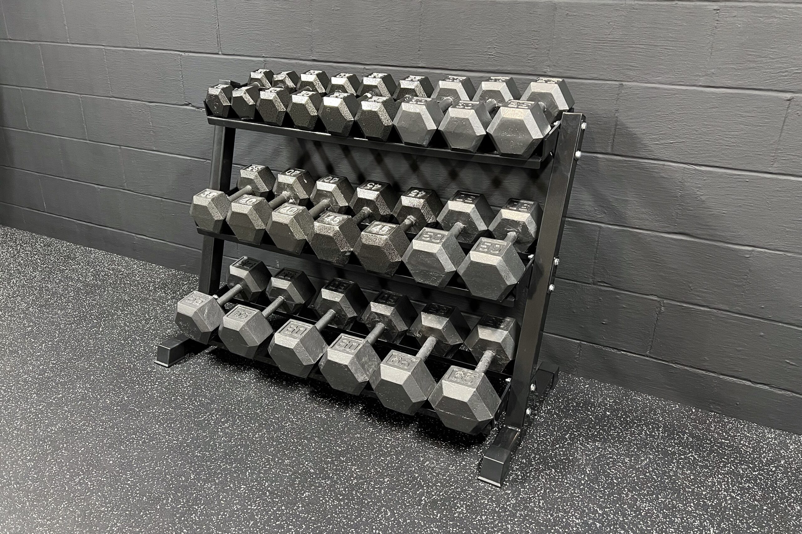 REP Fitness Dumbbell Rack Cast Iron Weights 2 scaled