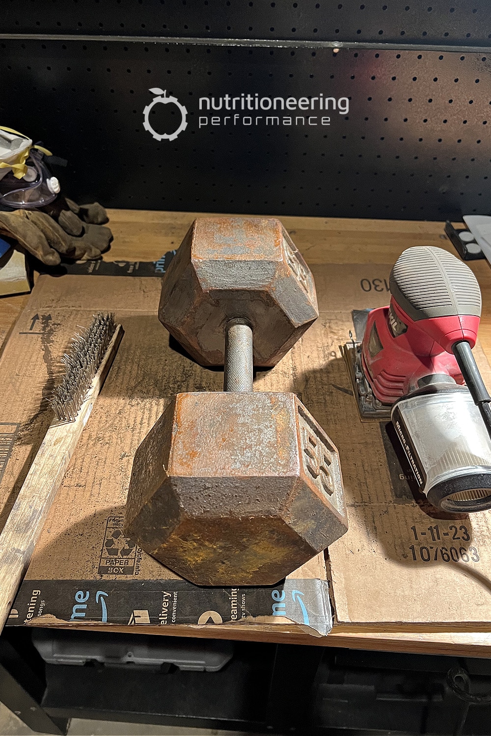 Remove Rust From Dumbbells Before