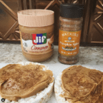 Rice Cake With Flavored Peanut Butter