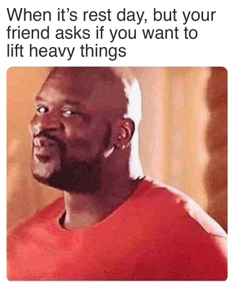 Shaq Rest Day Meme Shaq Rest Day Meme