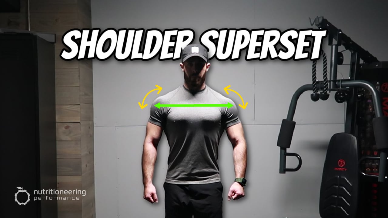 Shoulder Superset Workout Cover