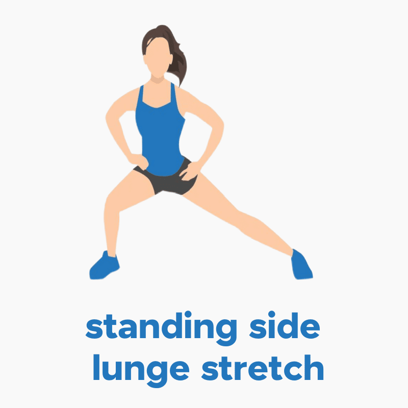 Standing Side Lunge Adductor Stretch
