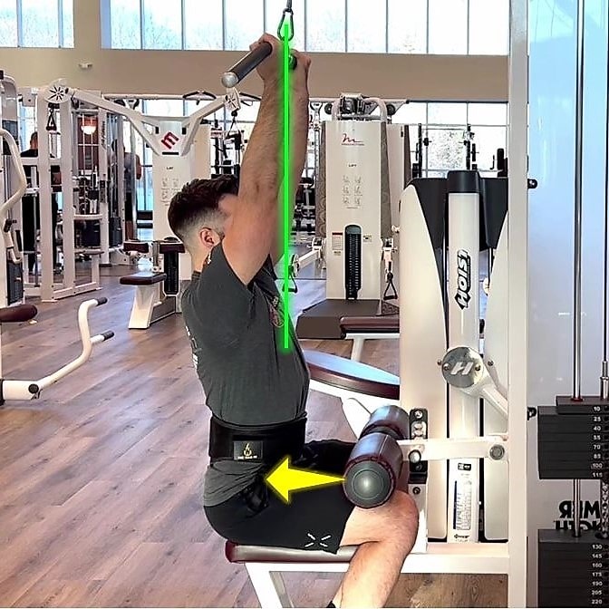 Supinated Lat Pulldown Form 2