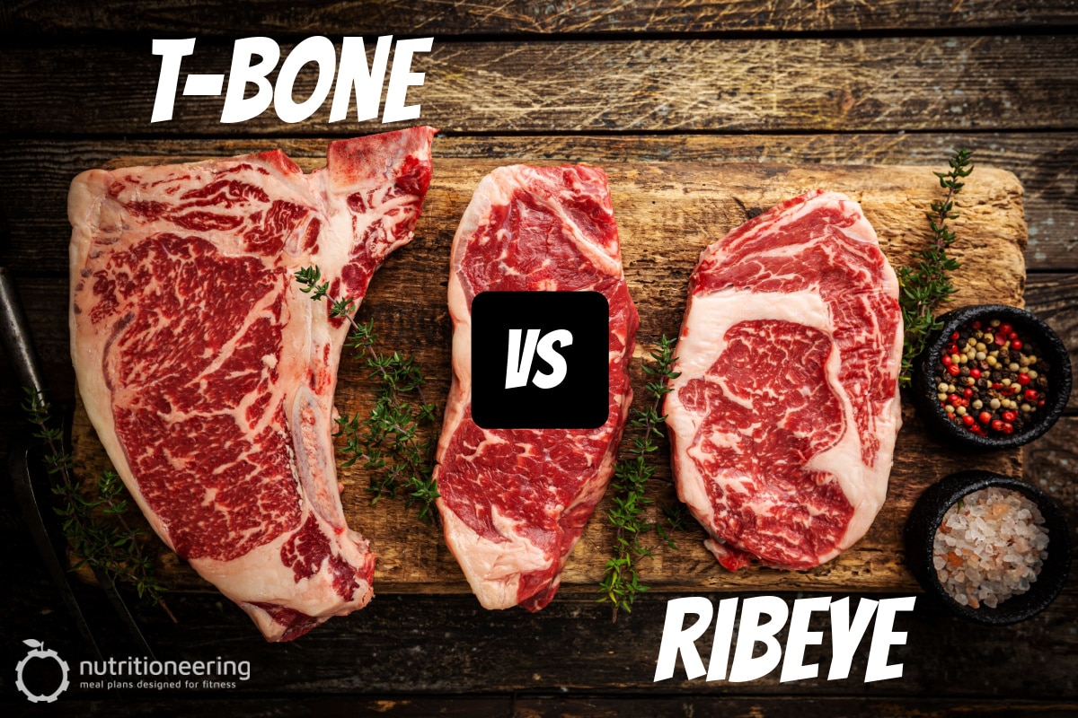 T-Bone vs Ribeye Steak