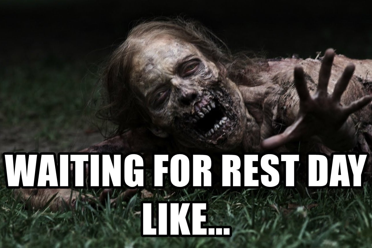 Walking Dead Rest Day Meme Walking Dead Rest Day Meme