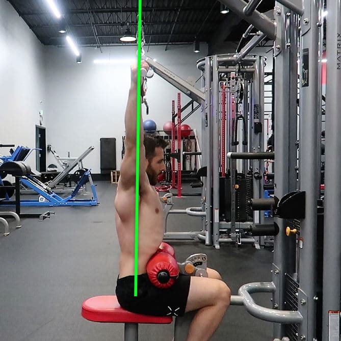 Wide Grip Lat Pulldown Behind The Neck 1