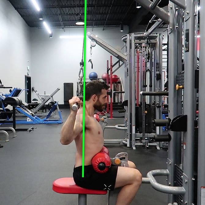 Wide Grip Lat Pulldown Behind The Neck 2