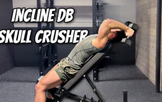 Incline Dumbbell Skull Crusher