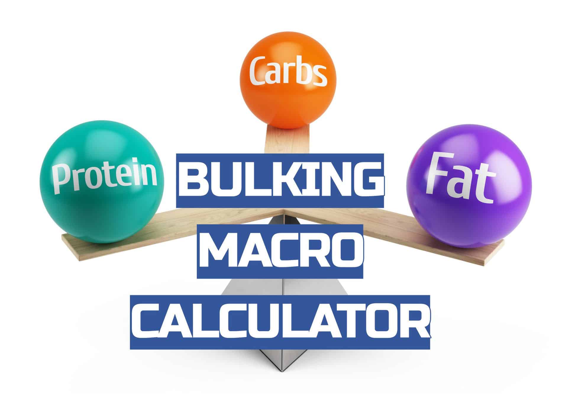 bulking macro calculator