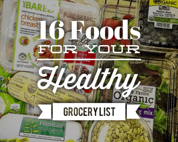healthy grocery list